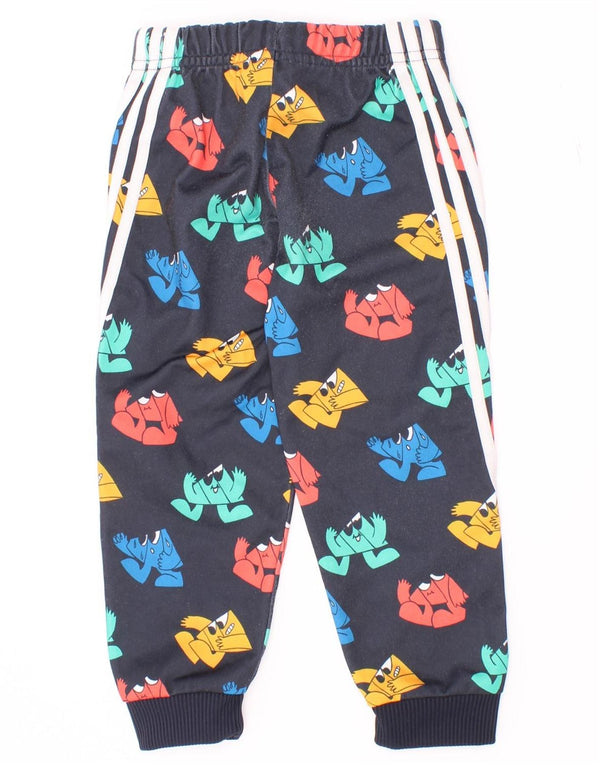 Adidas Baby Boys Graphic Joggers Pantaloni Trening 18-24 Luni Bleumarin
