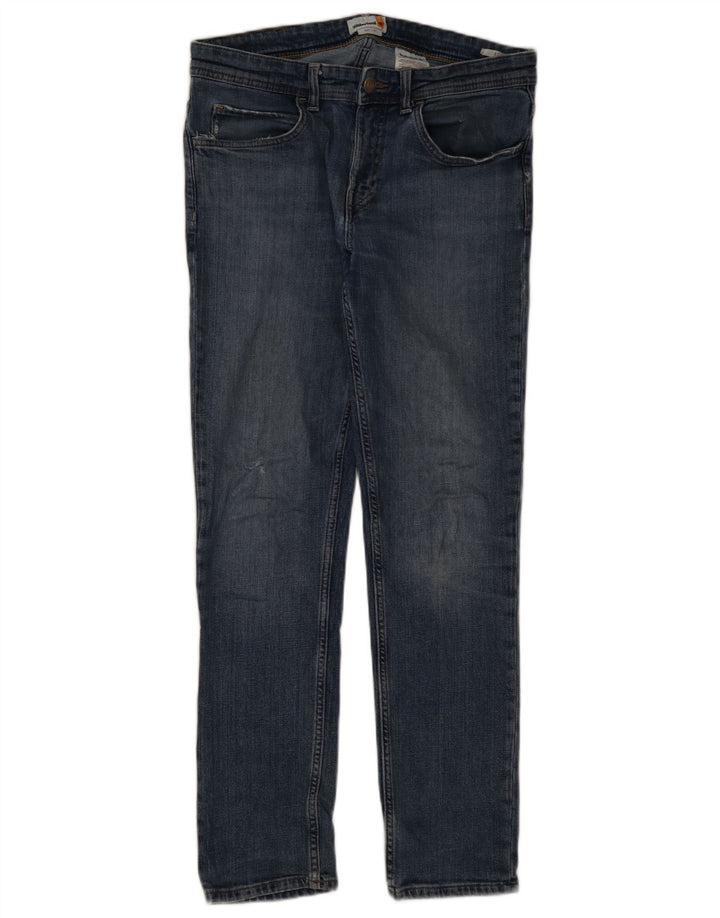 Blugi bărbătești Timberland Slim W32 L32 Albastru Bumbac
