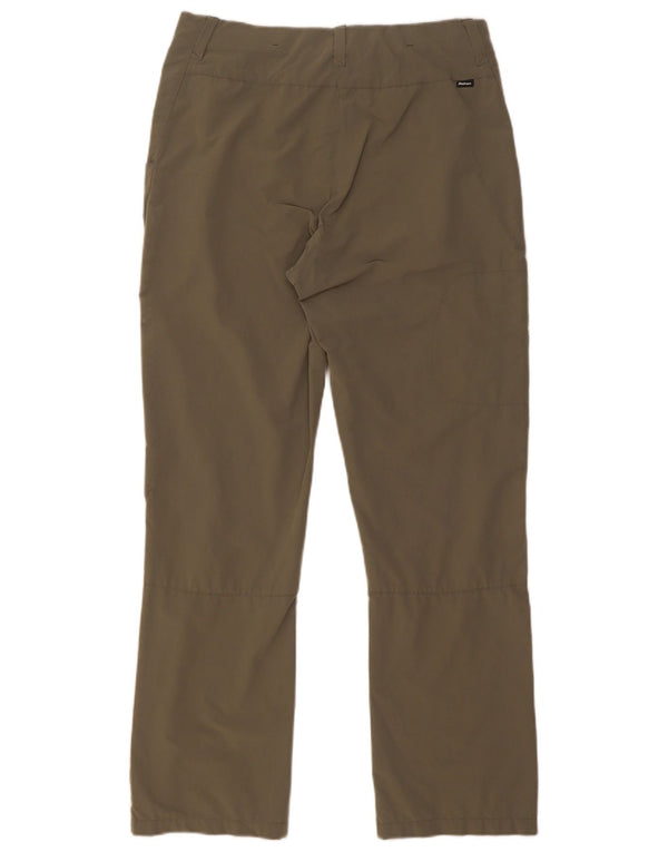 Pantaloni casual pentru drumeții Rohan pentru femei UK 10 Small W30 L29 Kaki Poliamidă