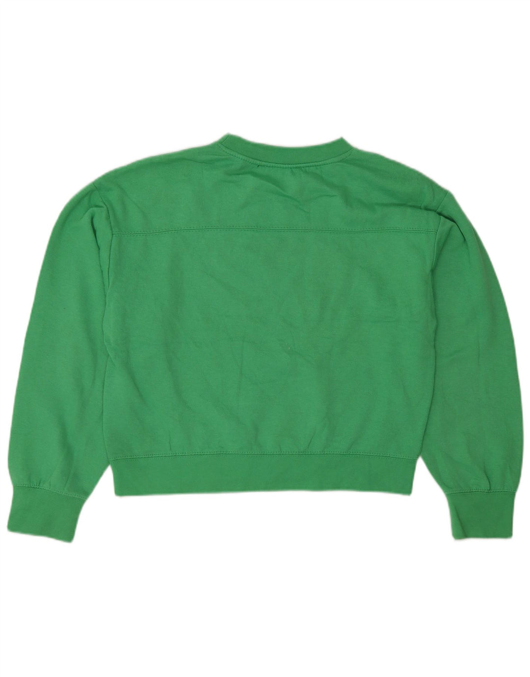 Pulover pentru femei Zara, cu croiala relaxată, UK 10 Poliester verde mic