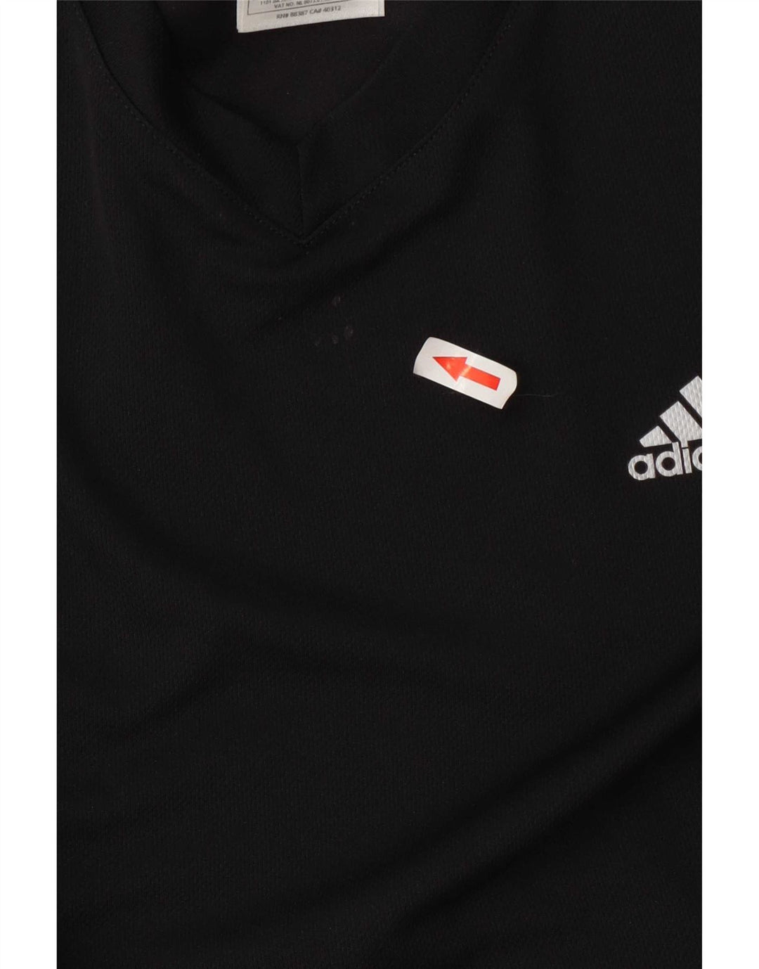 Adidas Womens Response Top cu mânecă lungă UK 12 Medium Black Poliester