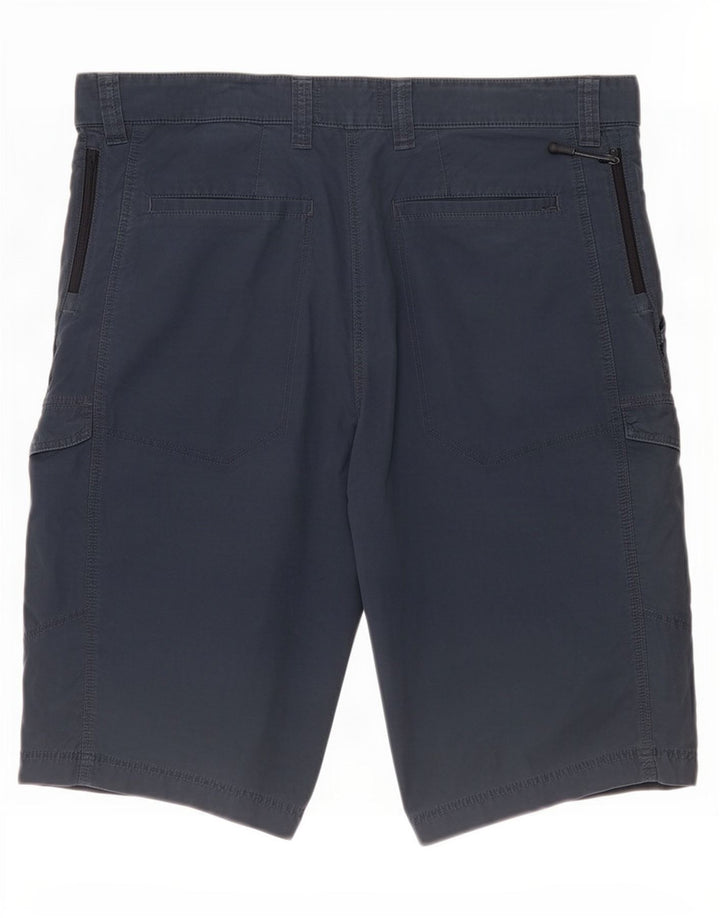Pantaloni scurți cargo pentru bărbați Marks & Spencer, mari W36, bumbac bleumarin