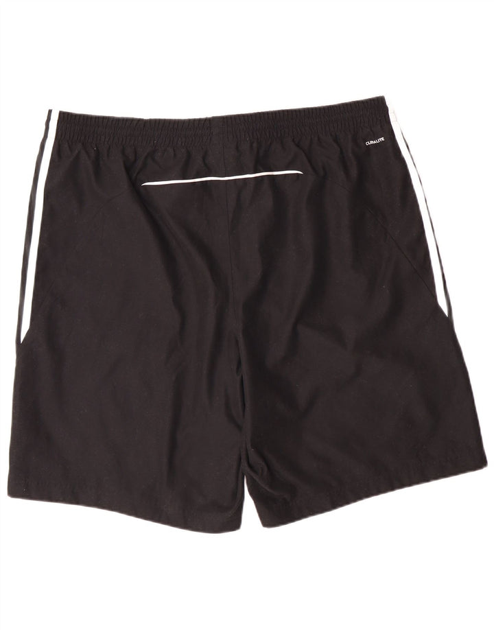Pantaloni scurți sport pentru bărbați Adidas XL, poliester, negru