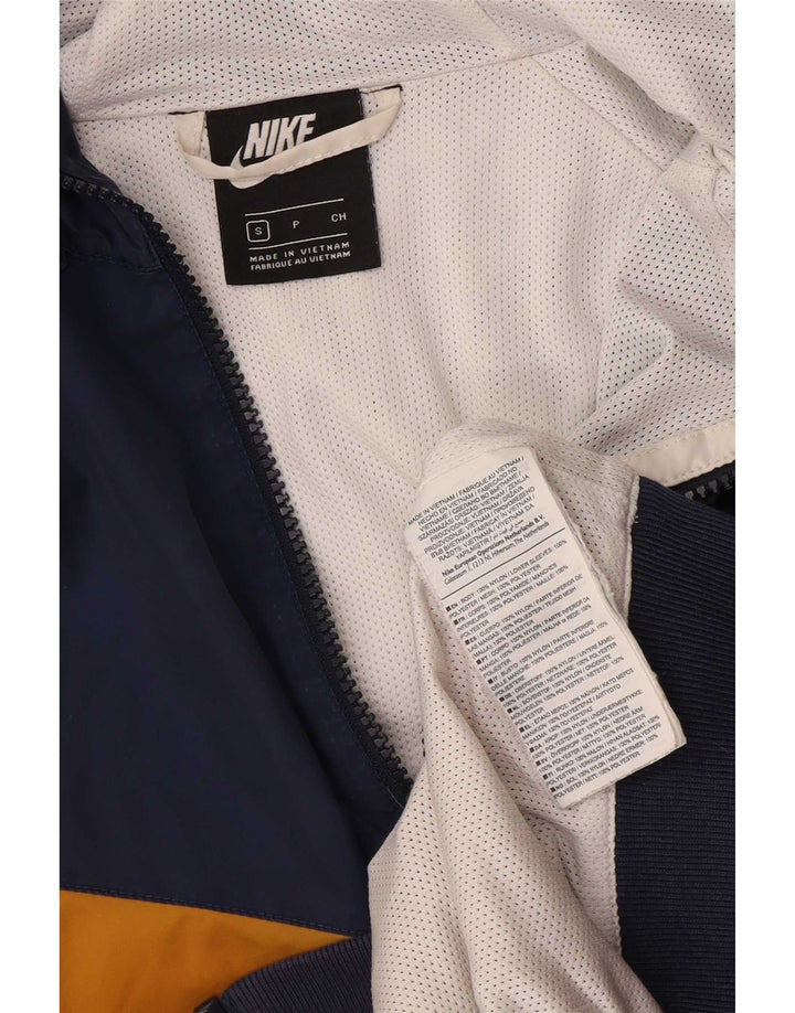 Jachetă de ploaie cu glugă Nike pentru bărbați Marea Britanie 36, nailon, multicolor, colorat