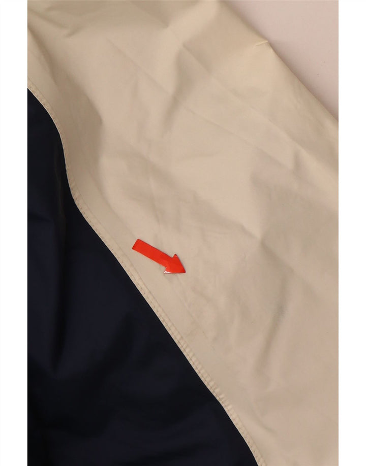 Jachetă de ploaie cu glugă pentru bărbați K-WAY 2000 UK 44 2XL, alb, poliamidă color bloc