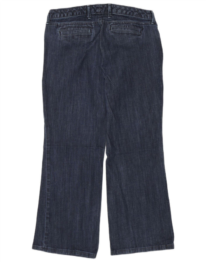 EDDIE BAUER Blugi drepți curbat pentru femei US 14 XL W36 L28 bleumarin bumbac