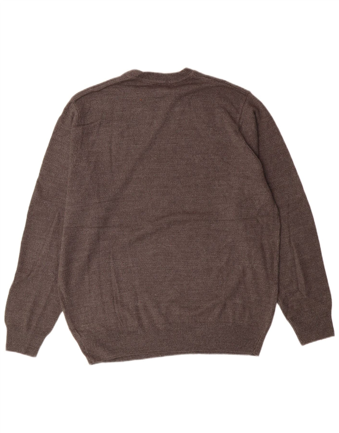 Pulover Dockers pentru bărbați cu gât roșu, mare, gri Argyle/Diamond Acrilic