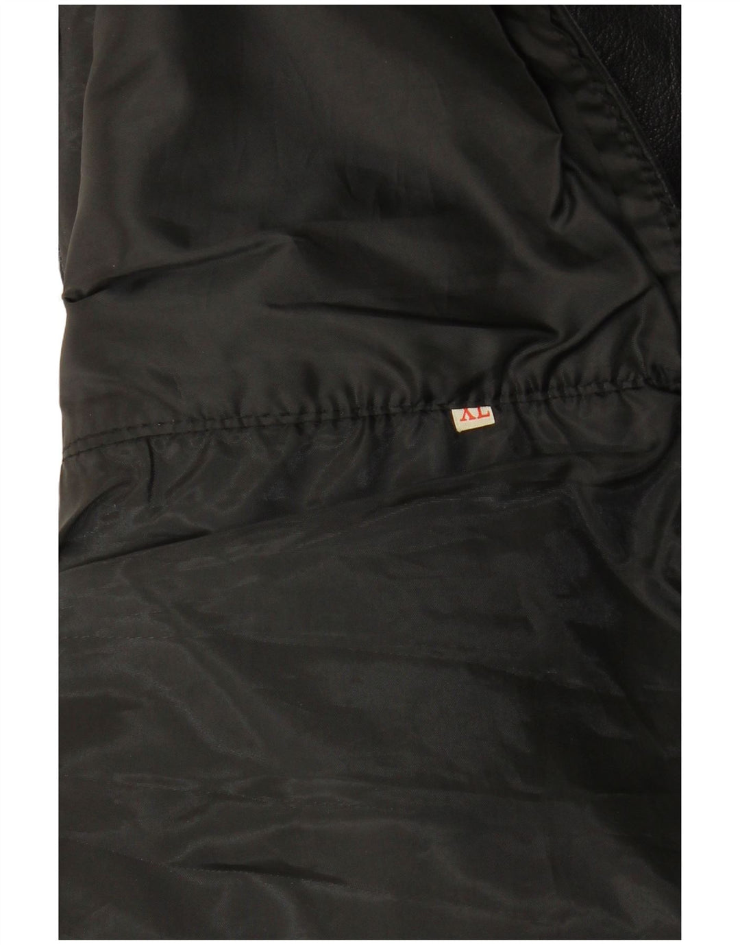 Vestă din piele pentru bărbați VINTAGE XL neagră