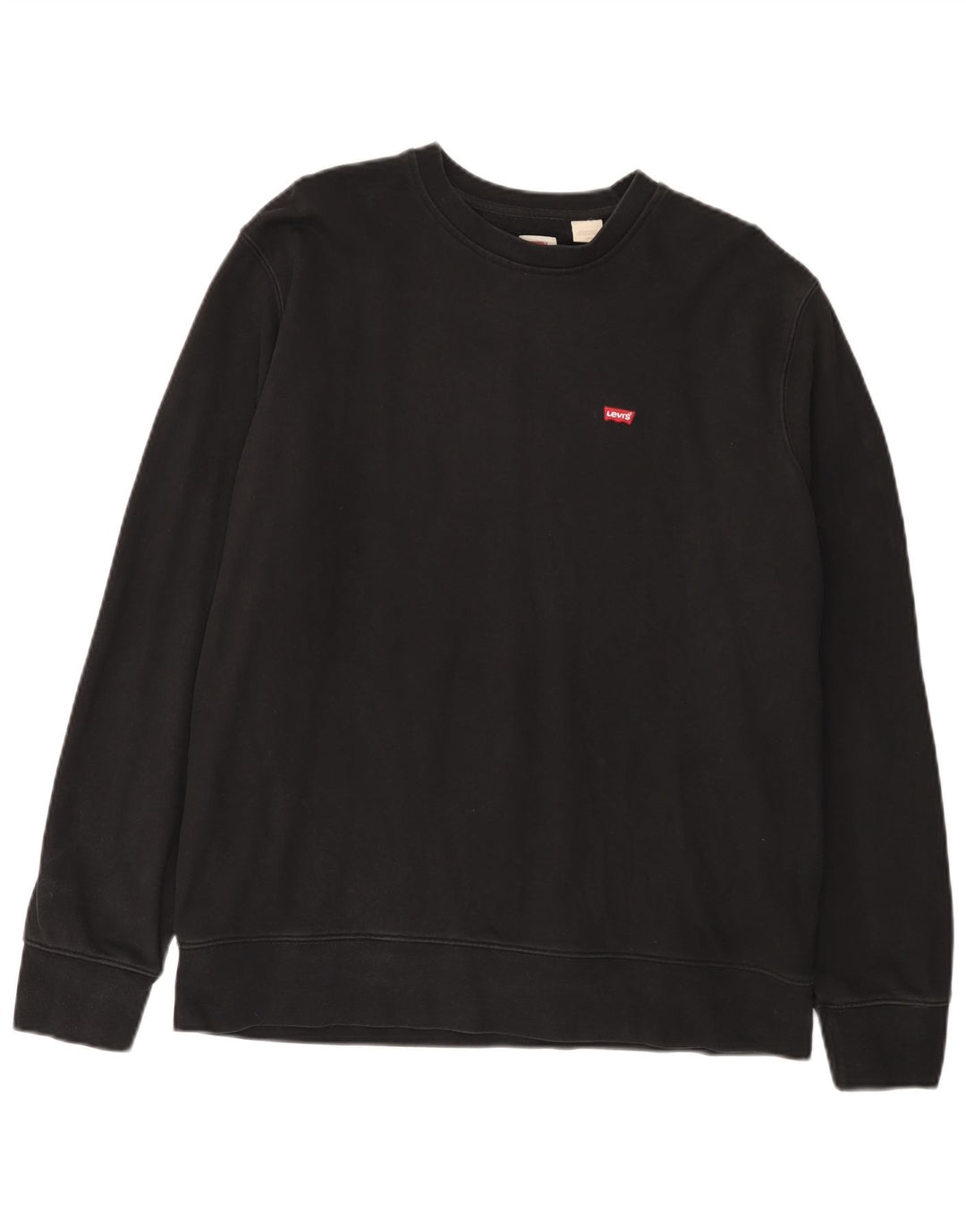 Pulover Levi's Standard pentru bărbați, mare, negru, bumbac
