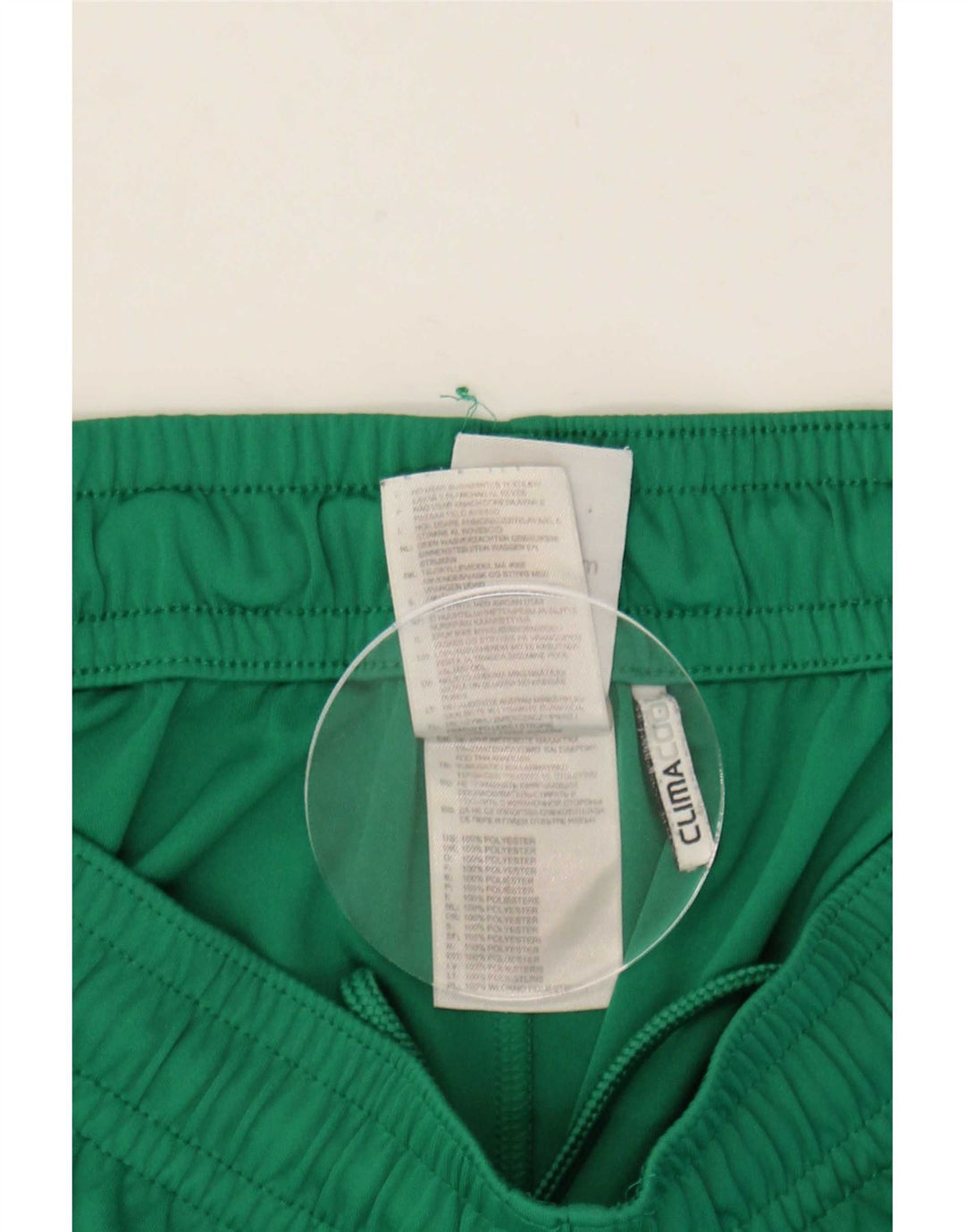 Pantaloni scurți sport pentru bărbați Adidas Climacool, poliester verde mediu