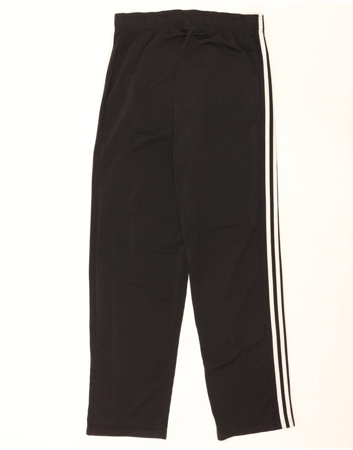 Pantaloni de trening Adidas pentru bărbați, poliester mediu negru