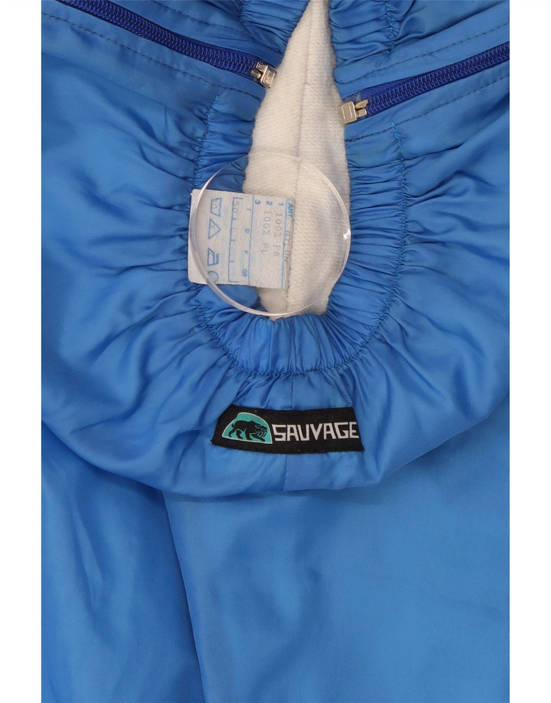 Pantaloni de trening pentru bărbați Sauvage Pantaloni de jogging IT 50 Nylon mediu albastru