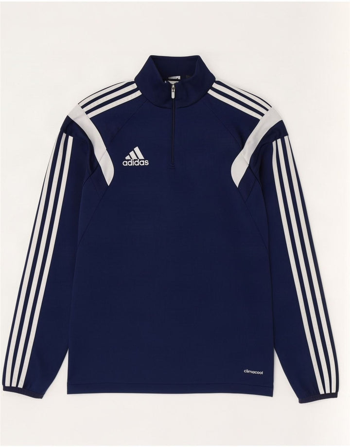 Adidas Climacool Pullover Trening Top Mic Bleumarin Colorblock