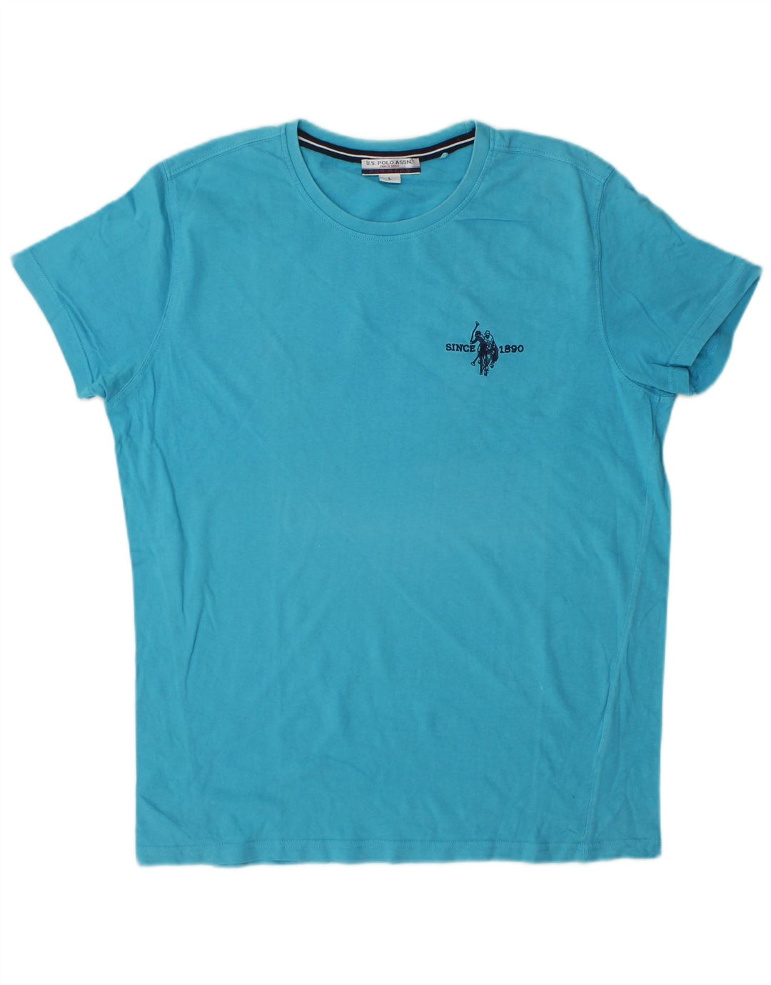 U.S. Polo Assn. Tricou pentru bărbați Top mare albastru