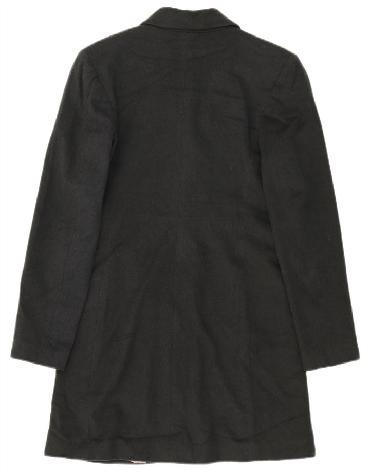 Jigsaw pardesiu pentru femei UK 8 mic din lână gri