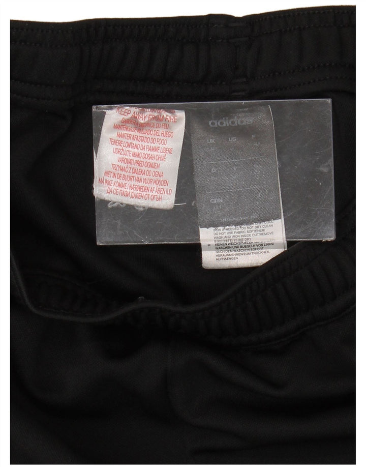 Pantaloni de trening ADIDAS Climalite pentru baieti 13-14 ani poliester negru