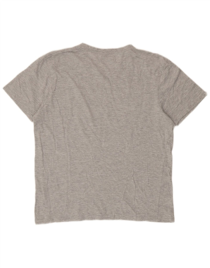 Tricou pentru bărbați Saltrock Top din bumbac gri mediu