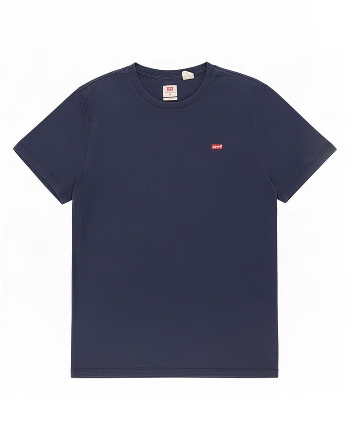 Tricou standard pentru bărbați Levi's Top mediu din bumbac bleumarin