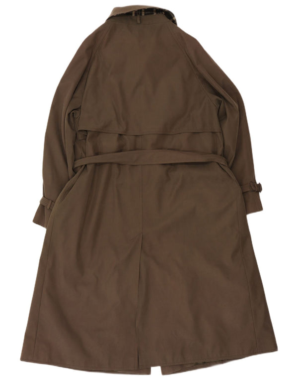 Trench pentru femei David Barry UK 12 Maro Mediu