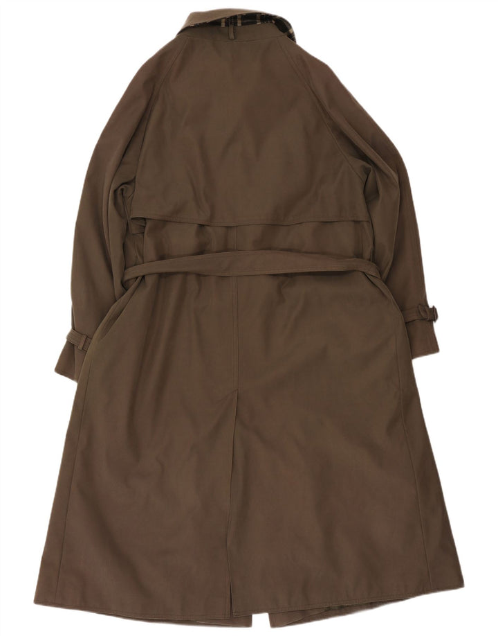 Trench pentru femei David Barry UK 12 Maro Mediu