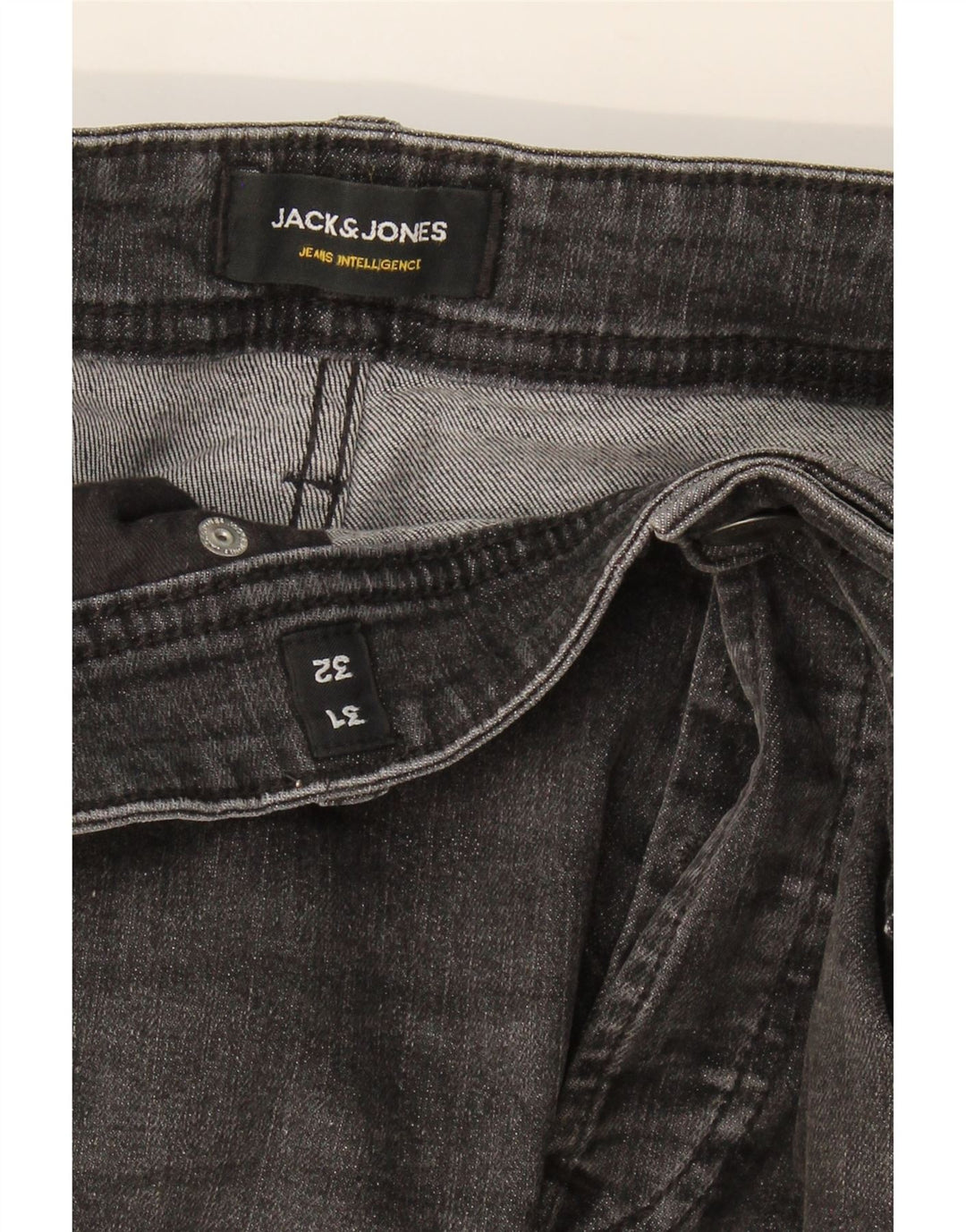 JACK & JONES Mens Slim Jeans W31 L32 Grey Cotton Vintage Jack & Jones and Second-Hand Jack & Jones from Messina Hembry 