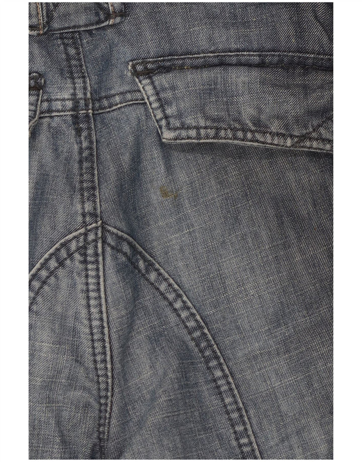 Bermudă pentru bărbați Fat Face, din denim, W32, bumbac albastru mediu