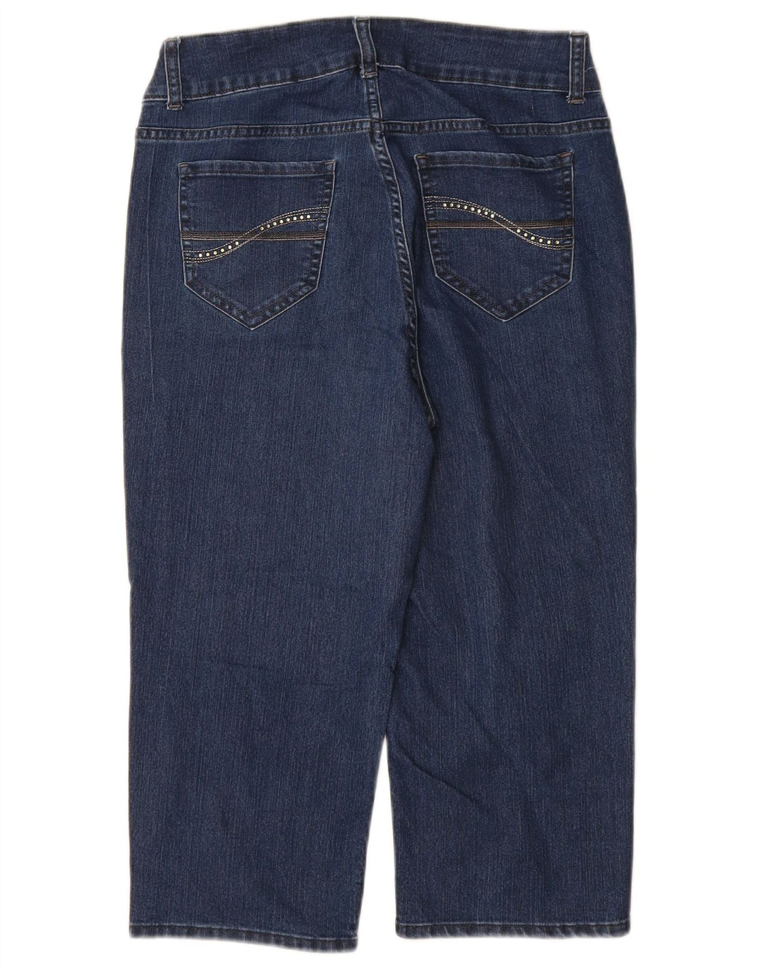 Blugi Capri LEE Riders Loose Fit US 8 Medium W28 L18 Bumbac albastru