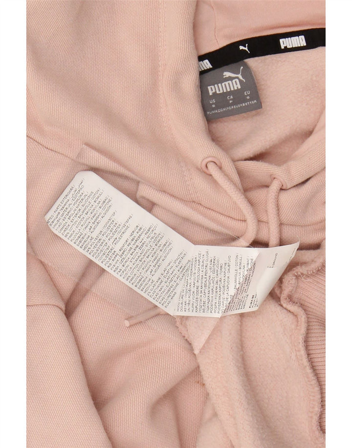 Pulover supradimensionat pentru femei PUMA UK 10 Bumbac roz mic