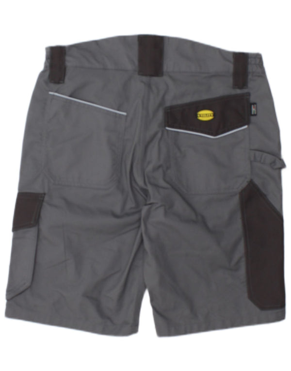 Diadora Mens Cargo Shorts W34 Large Grey Colourblock Polyester