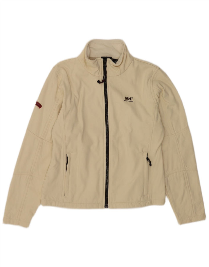 Jachetă de trening Helly Hansen pentru femei UK 14 Medium Bej Nylon