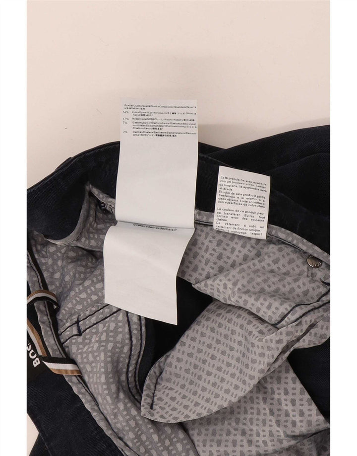 Blugi slim pentru bărbați Hugo Boss W31 L32 Lyocell bleumarin