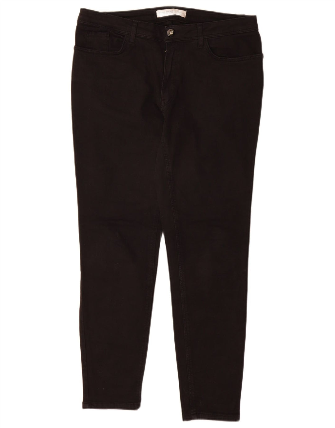 Blugi skinny de damă Zara EU 44 XL W32 L28 Negri