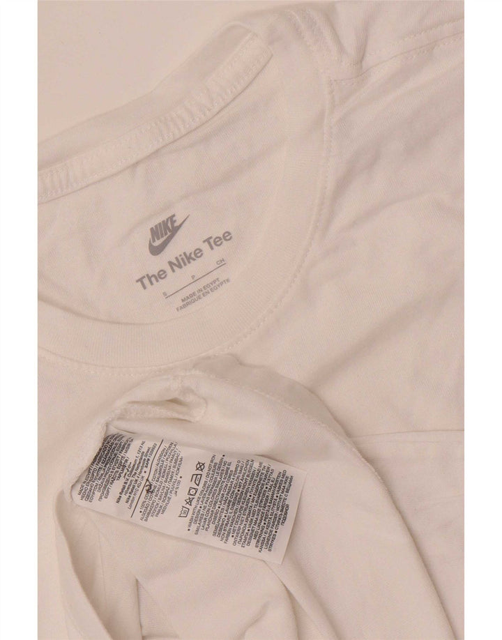 Tricou pentru bărbați Nike Top mic, alb, bumbac