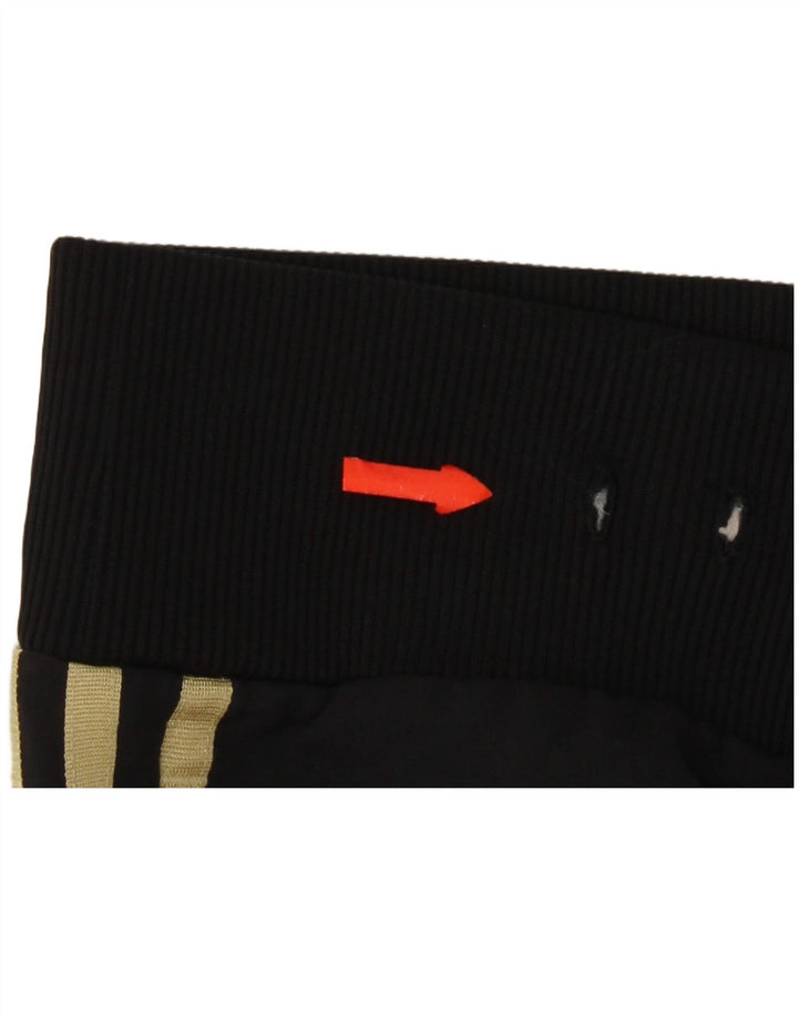 Pantaloni de trening Adidas pentru femei Joggeri UK 14 Poliamidă neagră medie