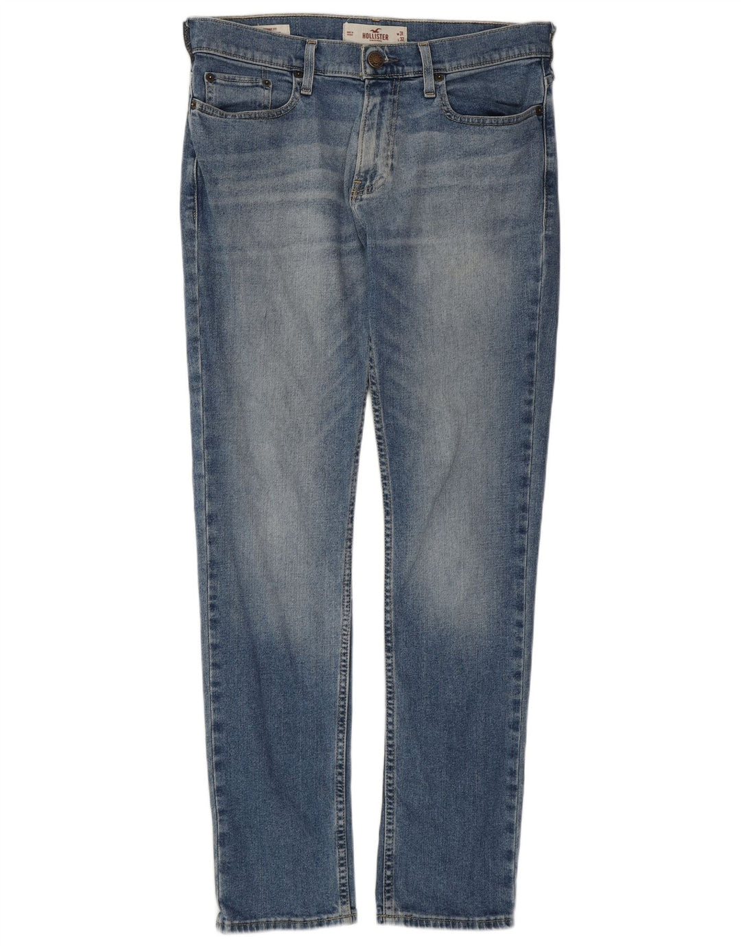Blugi skinny pentru bărbați HOLLISTER W31 L32 bumbac albastru