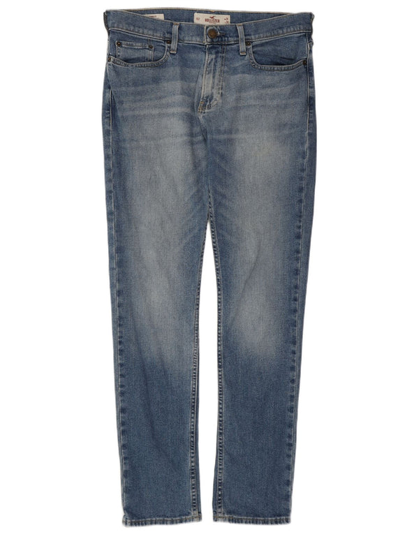 Blugi skinny pentru bărbați HOLLISTER W31 L32 bumbac albastru