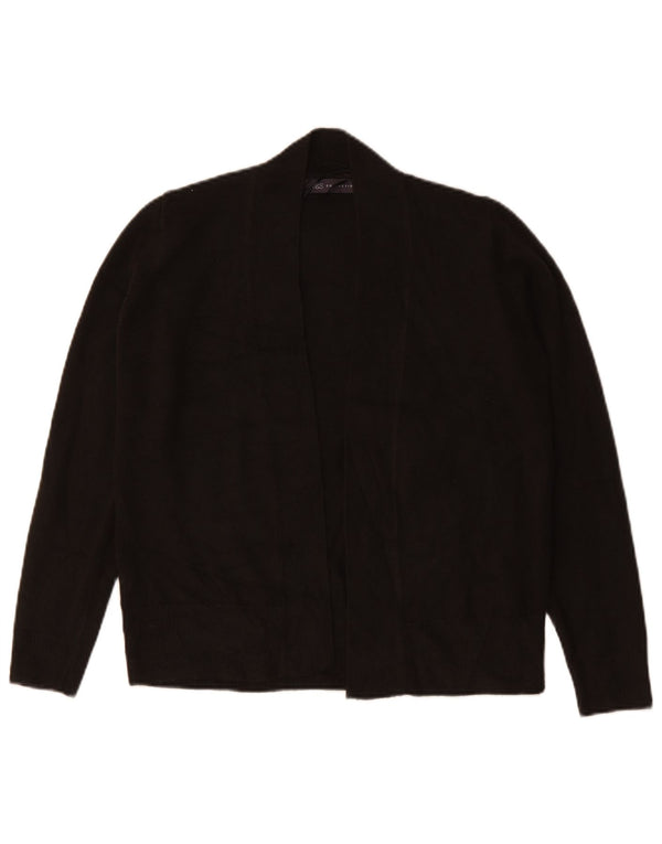 MARKS & SPENCER Pulover cardigan deschis pentru femei UK 14 Medium Black Acrylic