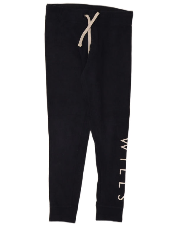 Jack Wills Pantaloni de trening grafic pentru femei Pantaloni de jogging UK 10 Mic Bleumarin