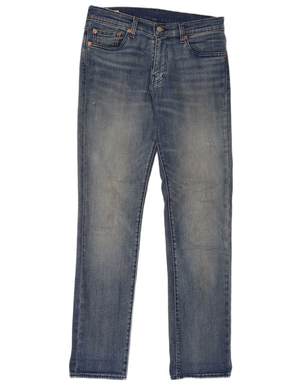 Blugi Levi's 511 Slim pentru bărbați W31 L34 Bumbac albastru