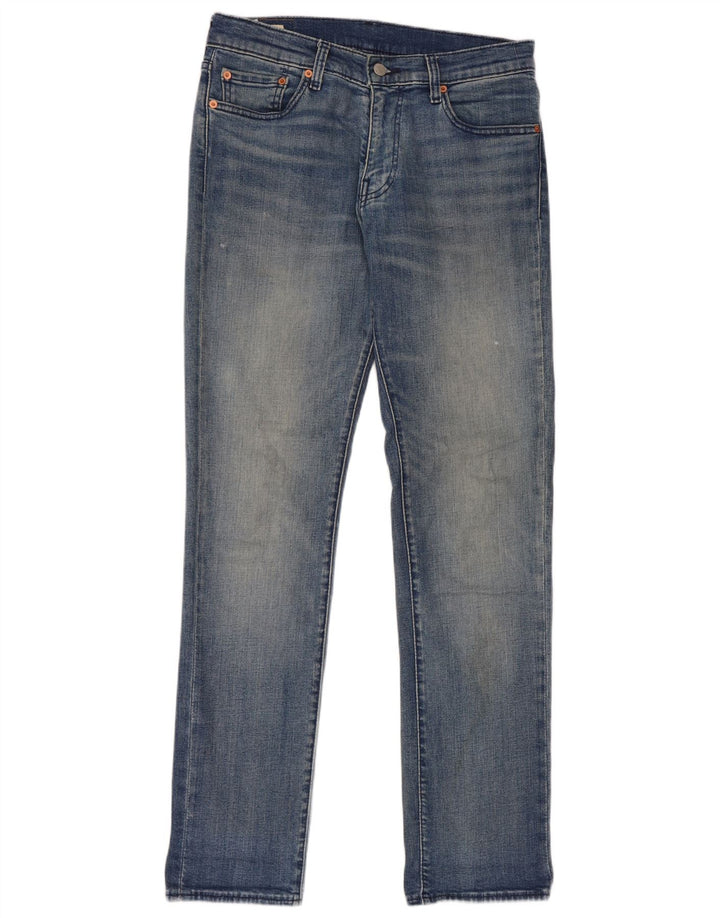 Blugi Levi's 511 Slim pentru bărbați W31 L34 Bumbac albastru
