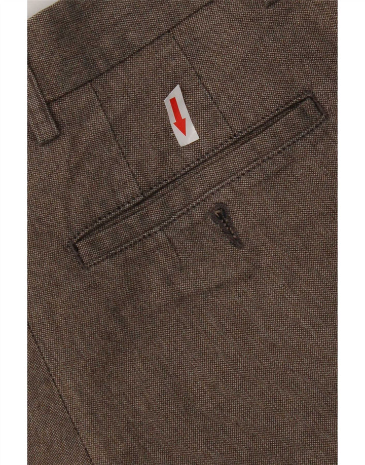 Pantaloni chino drepți pentru bărbați Zara EU 40 Mediu L31 L30 Poliester gri