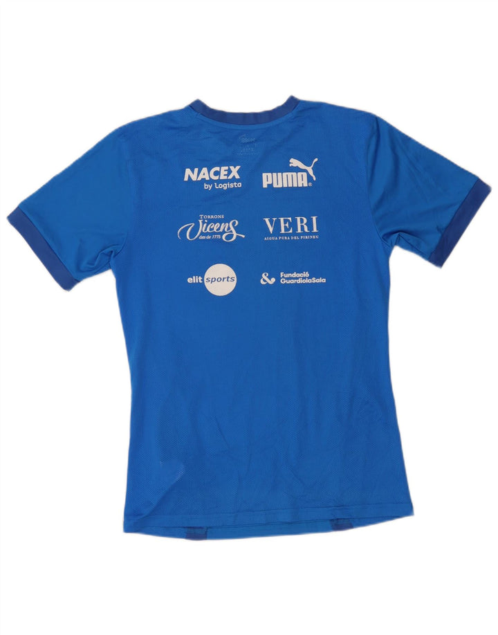 Tricou grafic pentru bărbați Puma Top Medium Blue Poliester