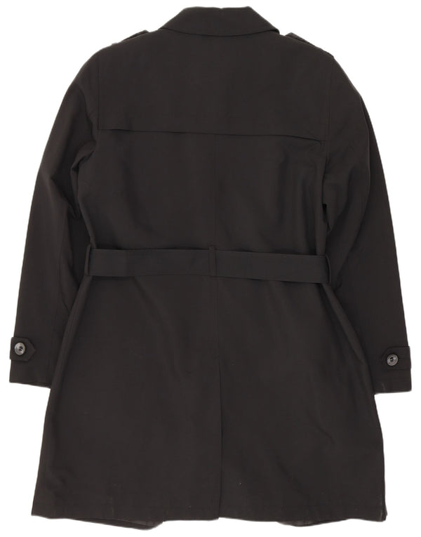 Trench pentru femei Marks & Spencer UK 16 Poliester negru mare