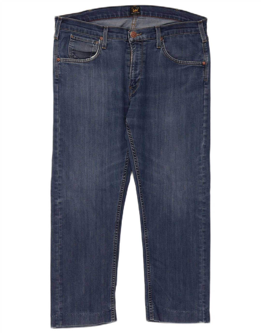 Blugi tăiați pentru femei Lee W36 L26 Bumbac albastru