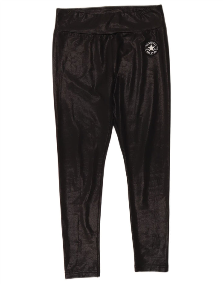 Leggings pentru fete Converse 12-13 ani poliester negru mare