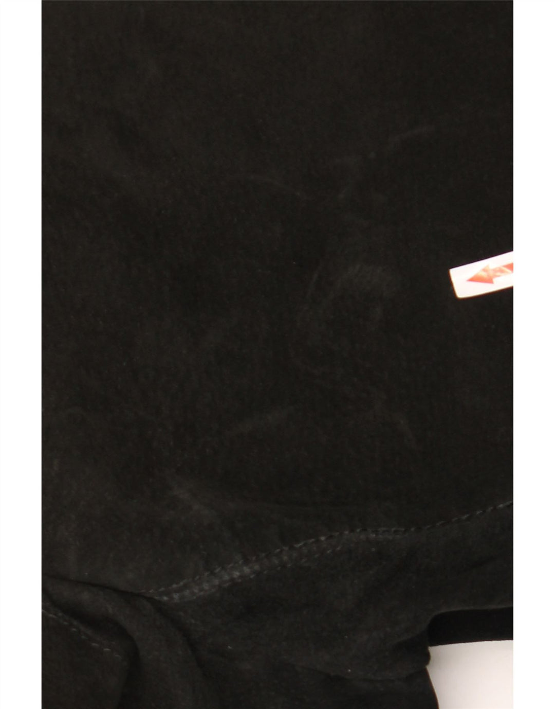Blazer Vintage pentru bărbați cu 3 nasturi din piele intoarsa, UK 38 Medium Black