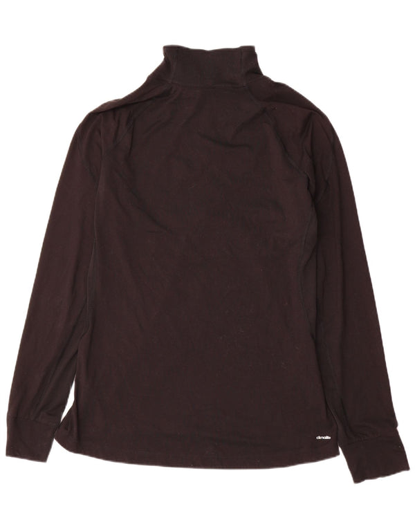 Adidas Climalite Pullover Trening Top UK 16/18 Large Black