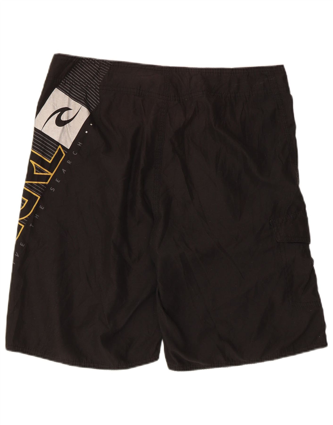 Pantaloni scurți de înot grafic pentru bărbați Rip Curl, poliester negru mare
