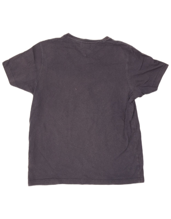 Tricou grafic Tommy Hilfiger pentru bărbați Top mare din bumbac bleumarin