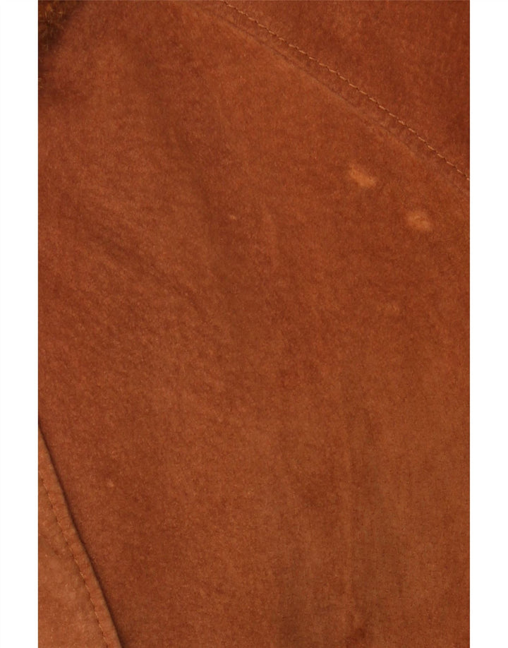 Pardesiu de piele intoarsa pentru femei Pascucci EU 44 XL maro